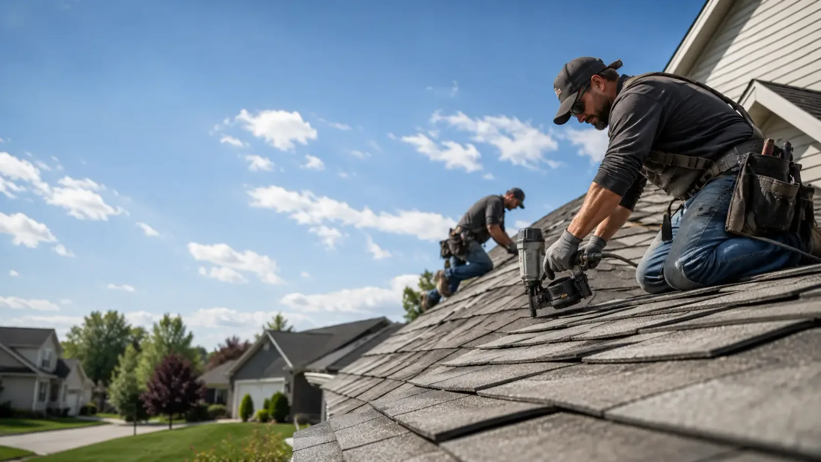 Storm Damage Roof Repair in North Evans, NY near me